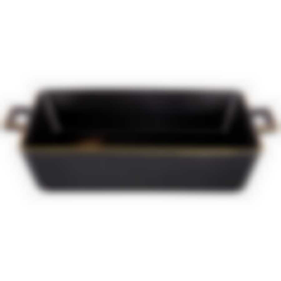 Блюдо для запекания bronco Midnight gold 30см 