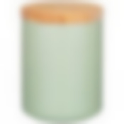 Банка для сыпучих с бамбуковой крышкой Velour 600мл, мятная 