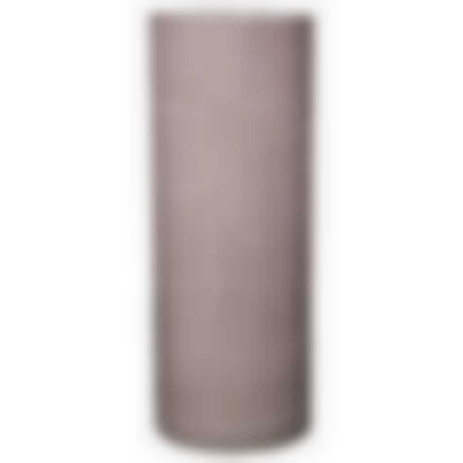 Ваза Cilindro tahira grigio высота 40см диаметр 15см