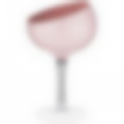 Ваза на ножке Giselle rosato высота 40см диаметр 24см