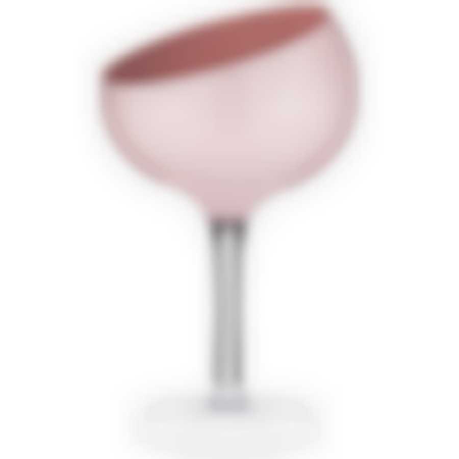 Ваза на ножке Giselle rosato высота 40см диаметр 24см