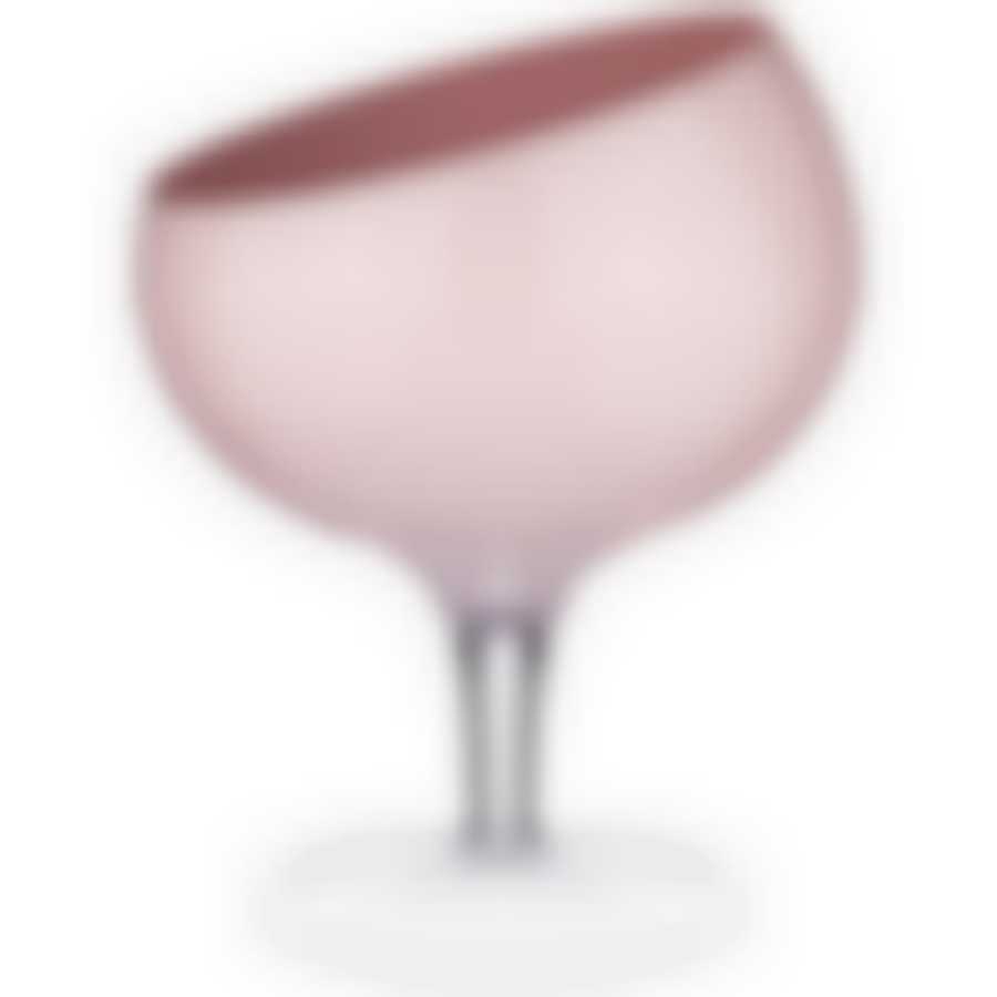 Ваза на ножке Giselle rosato высота 31см диаметр 24см