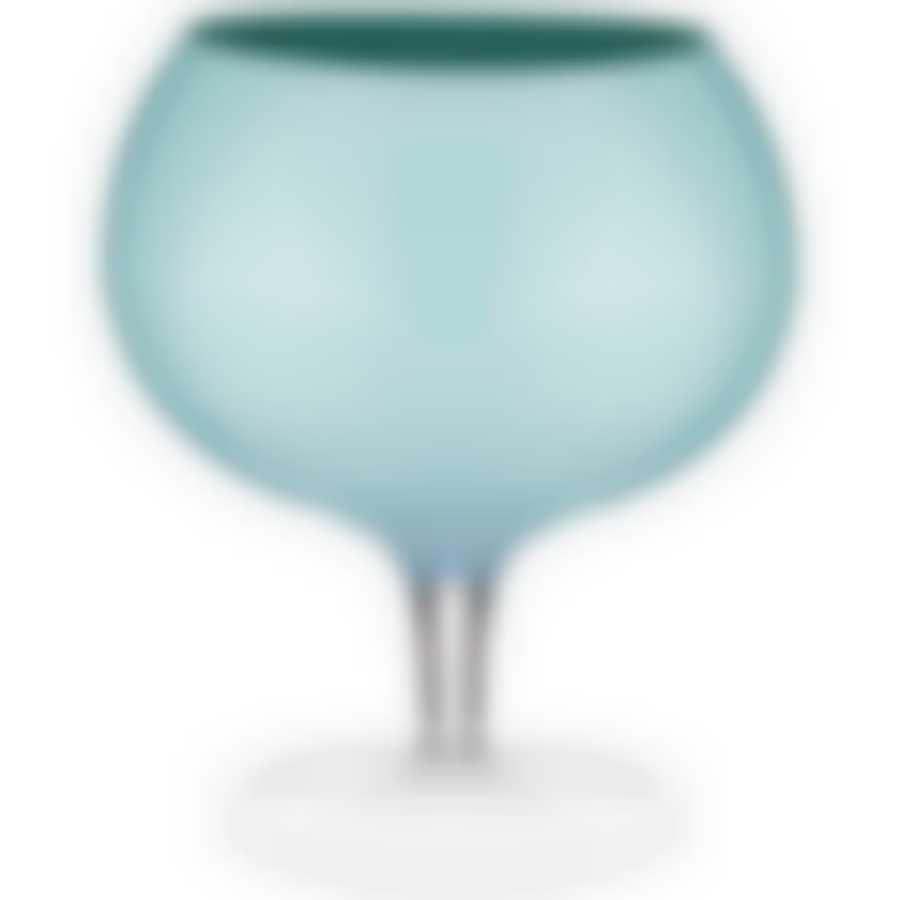 Ваза на ножке Globo acqua высота 30см диаметр 24см