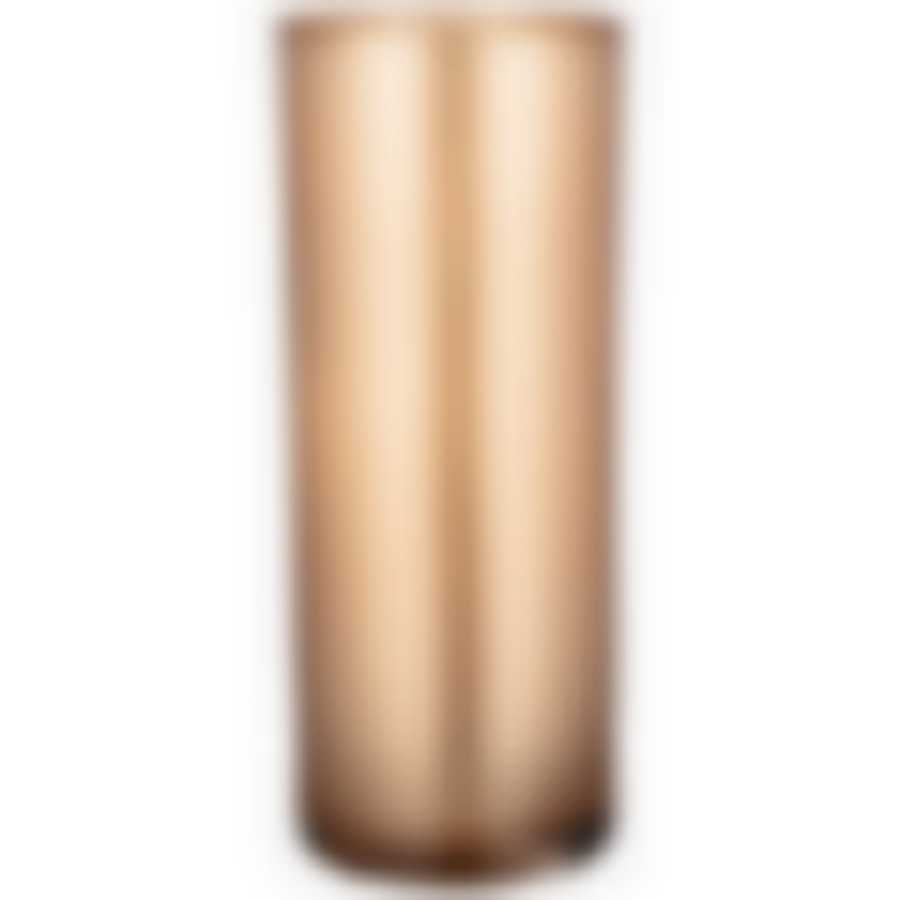 Ваза цилиндр Sparkle oro высота 30см диаметр 12см