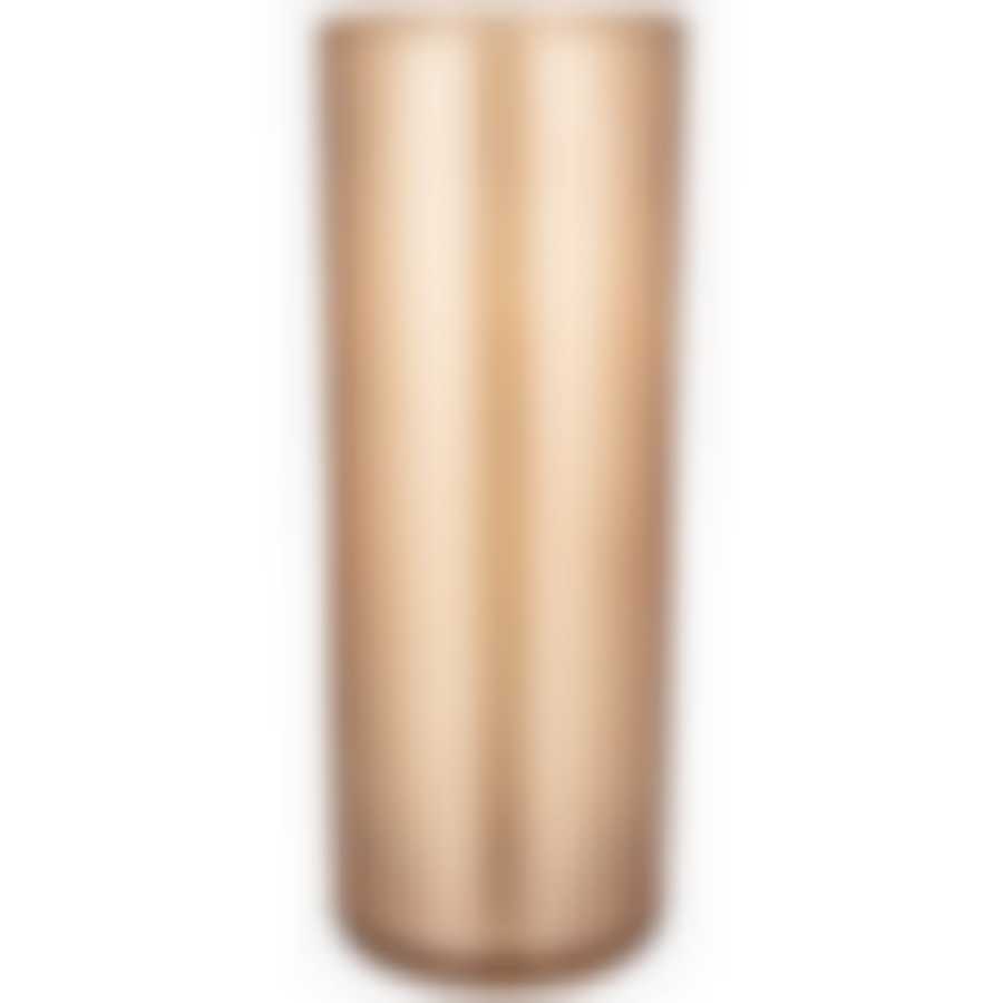 Ваза цилиндр Sparkle oro высота 40см диаметр 15см