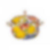 Кастрюля эмалированная agness с крышкой, серия фландрия 3,8л, диа.20см