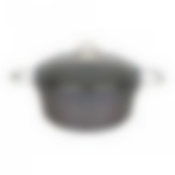 Кастрюля - сотейник agness со стекл. крышкой и антипригар. покрытием, серия granite, 22х10,5см, 3,3л