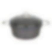 Кастрюля - сотейник agness со стекл. крышкой и антипригар. покрытием, серия granite, 24х11см, 4,1л