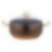 Кастрюля agness с антипригар. покрытием granite, серия mercury, 24*11,5см, 4,4л, pfoa free