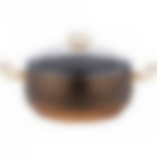 Кастрюля agness с антипригар. покрытием granite, серия mercury, 26*12 см, 5,5л, pfoa free