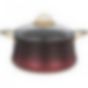 Кастрюля agness с антипригар. покрытием granite, серия vulcano, 24*12 см, 4,5л, pfoa free