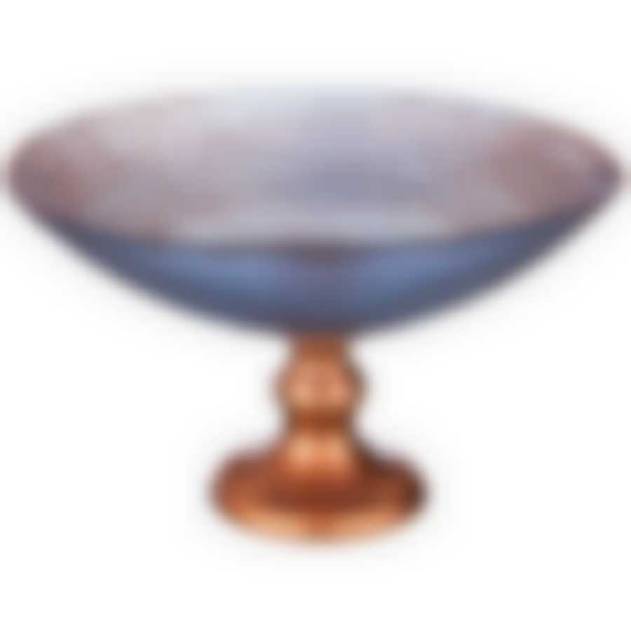 Блюдо на ножке Inspiration овальное 22х16х13cm