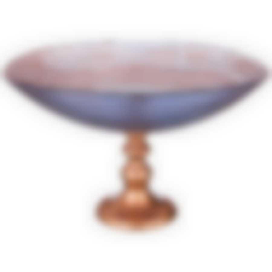 Блюдо на ножке Inspiration овальное 30х21х19,5cm