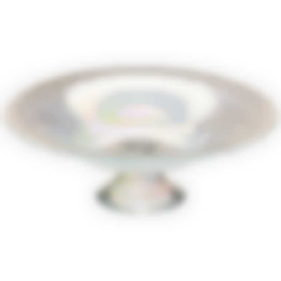 Блюдо на ножке Luster rainbow 30см