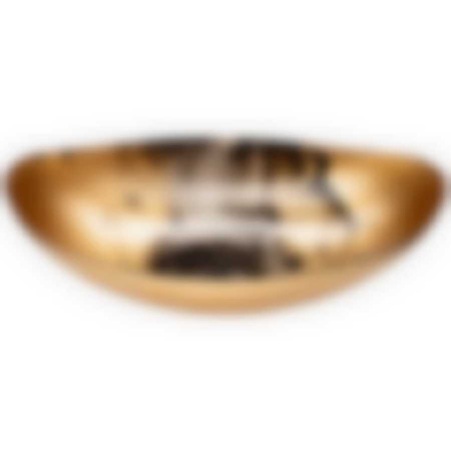 Блюдо Moon art golden 34см без упаковки 