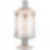 Ваза на ножке с крышкой Victoria fume высота 28см