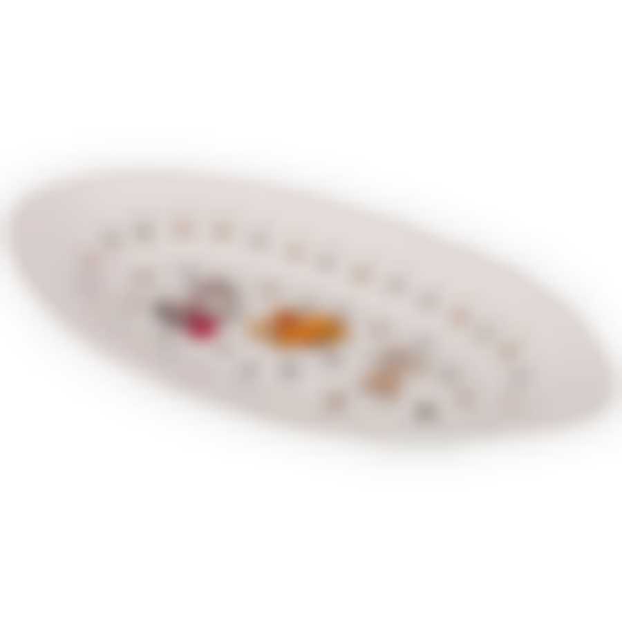 Блюдо овальное Веселые друзья 25,5*14,5см 