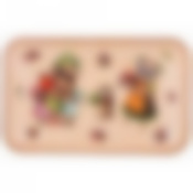 Блюдо прямоугольное Совушки 20,5*13см 