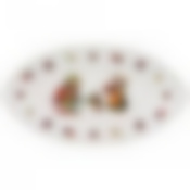 Блюдо овальное Совушки 25,5*14,5см 