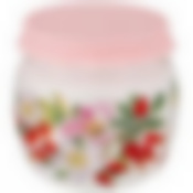 Банка с силиконовой крышкой Шиповник 750мл 