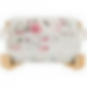 Блюдо для слоеных салатов на деревянной подставке коллекция Цветочная симфония размер блюда 22,7*1