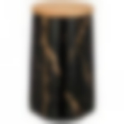 Банка для сыпучих Fantasy 800мл 10,5*17см, черная 