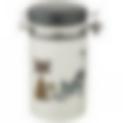 Банка для сыпучих продуктов коллекция Озорные коты 1000 мл 11*20 см 