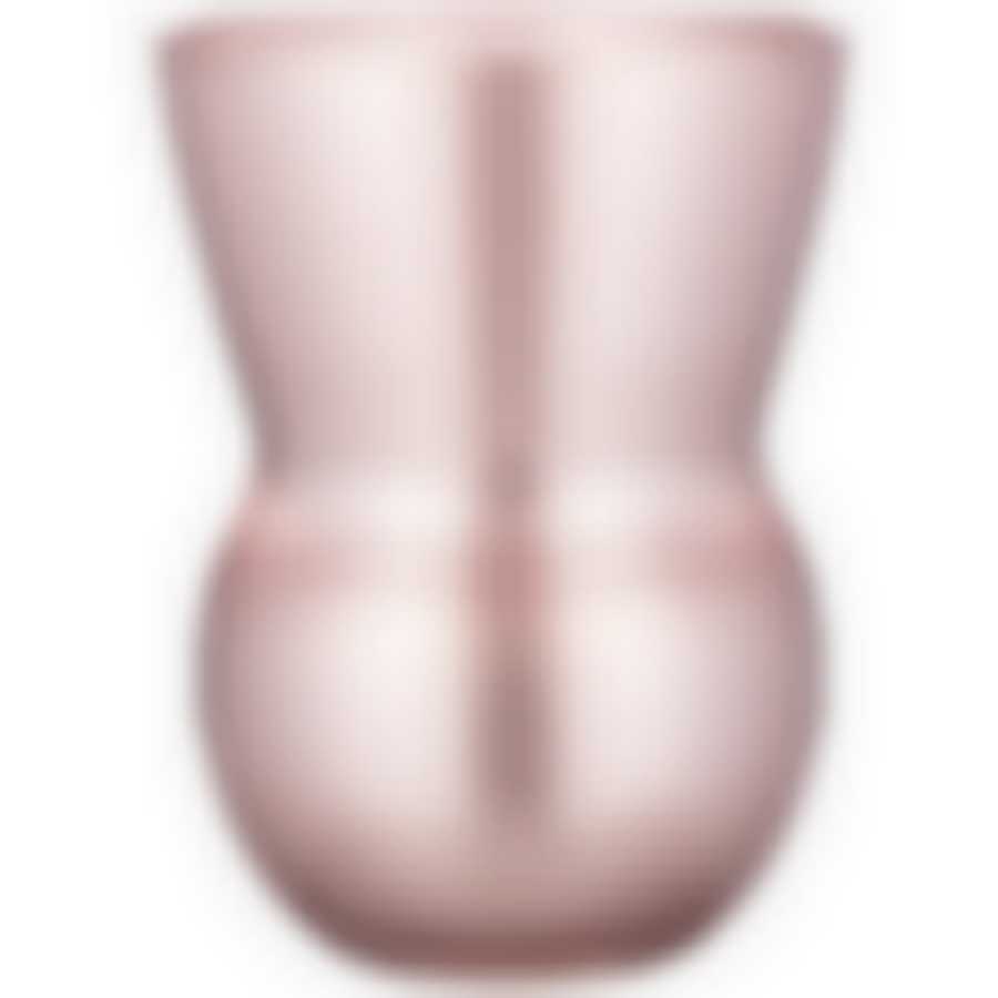 Ваза nevada Sparkle rosa высота 19см