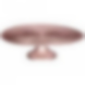 Блюдо на ножке Sparkle rosa диаметр 33см