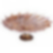 Блюдо на ножке Venice julia brown диаметр 40см