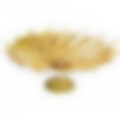 Блюдо на ножке Venice julia green moss диаметр 40см