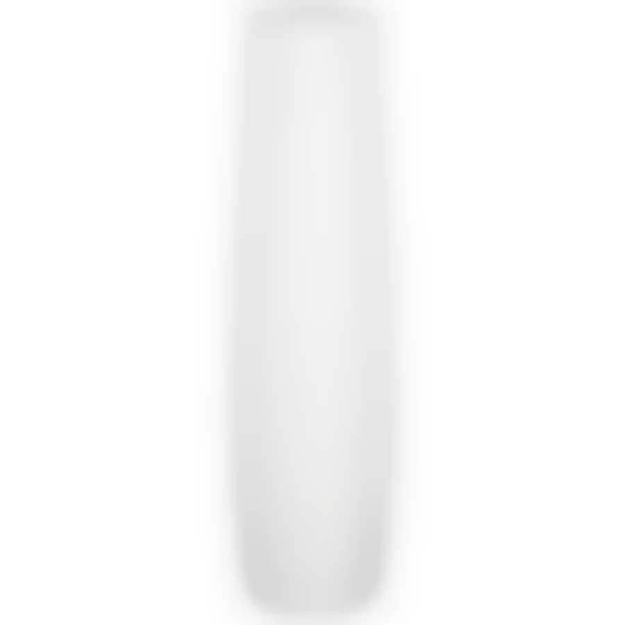 Ваза напольная цвет: белая глазурь 16,5*58 см