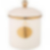 Банка для сыпучих продуктов agness, эмалированная, серия тюдор 12 х 12см / 1,2л