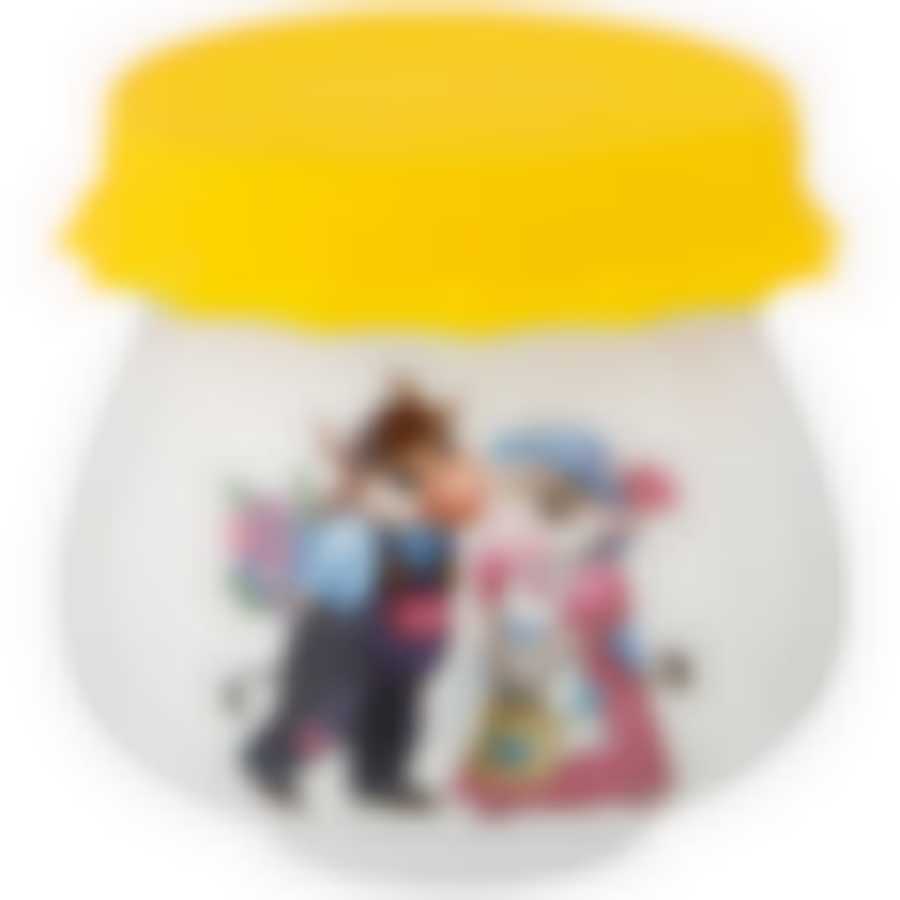 Баночка с силикон.крышкой Свидание 300мл д=9см в=8см 