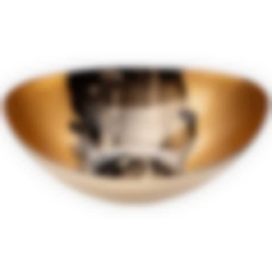 Блюдо Moon art golden 25см без упаковки 