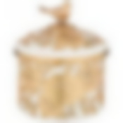 Банка для сыпучих продуктов agness, серия ренессанс 12 х 9см / 1,0л