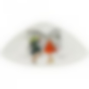 Блюдо треугольное Fashion queen 24*13*3см 