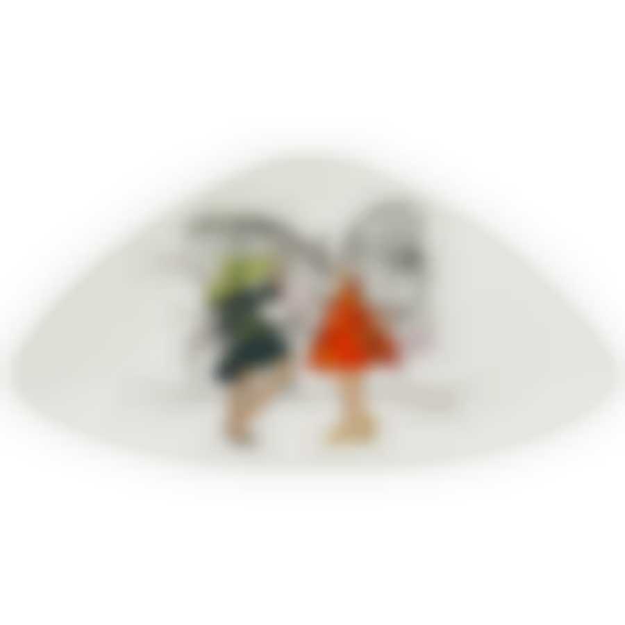 Блюдо треугольное Fashion queen 24*13*3см 