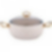 Кастрюля agness с антипригар. покрытием granite, серия mercury, 24*11,5см, 4,4л, pfoa free