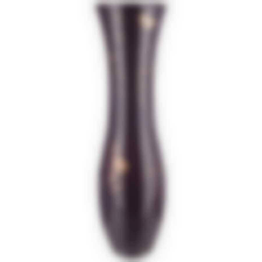 Ваза claudia Golden marble lavender высота 70см