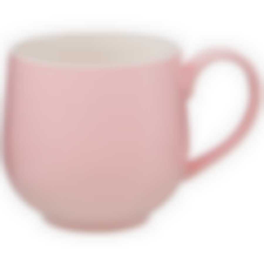 Кружка Velour 450 мл бочонок матовый розовый 