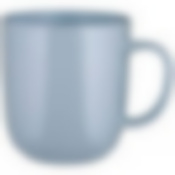 Кружка Gloss 400мл голубая 