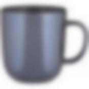 Кружка Gloss 400мл серая 