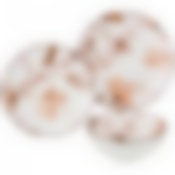 Набор обеденный Aquarelle на 4пер.12пр. коричневый 25,5/20,5/16см 