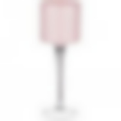 Подсвечник/ декоративная ваза на ножке Stelo rosato высота 35см диаметр 12см