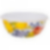 Миска agness эмалированная с пластиковой крышкой, серия фландрия 20 х 9 см / 1,7л