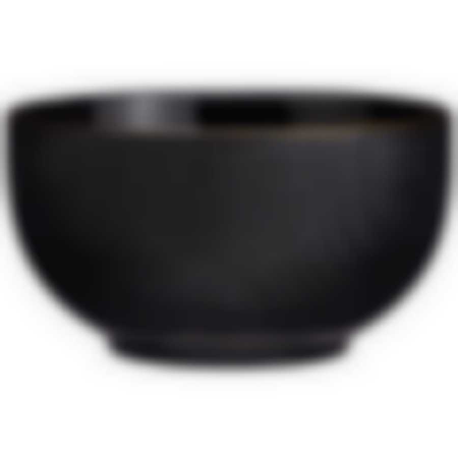 Салатник bronco Crocus 15*8 см 850 мл черный 