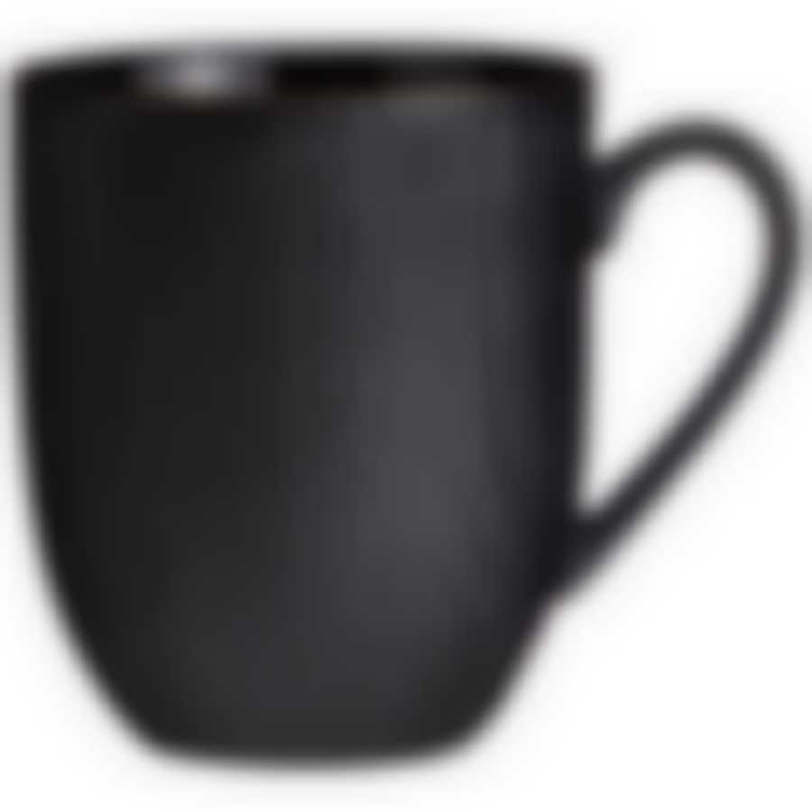 Кружка bronco Crocus 480 мл черная 