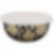 Миска agness эмалированная с пластик.крышкой, серия ренессанс 24х10,5см, 2,8л