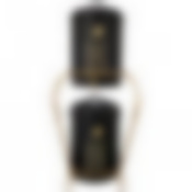 Набор agness Черное золото из 2-х емкостей для овощей 13.5*13.5*h17 на подставке 